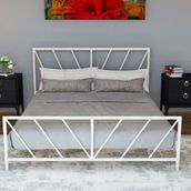 Vivense Gm 227 Gözde Beyaz 140X190 Karyola