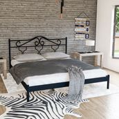 Vivense Gold Dublex Metal Siyah 150X200 Karyola