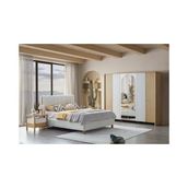 Vivense Stella Bohem Yatak Odası Takımı - Meşe - 160X200