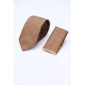 Vizon-Fındık Desenli 7 Cm Kravat 1090260127