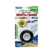 Vodaseal 20 mm x 1.5 m Şeffaf Çift Taraflı Extra Strong Montaj Bandı