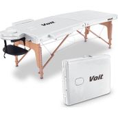 Voit 55003 Katlanabilir Beyaz Masaj Masası