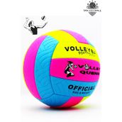 Voleybol Topu Dikişli Soft Touch Voleybol Çok Renkli