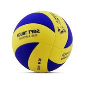 Voleybol Topu, Yumuşak Yüzeyli 5 Numara Kırmızı, Dayanıklı