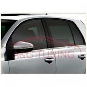 Volkswagen Golf 6 Tk 2010 Üzeri Paslanmaz Çelik 6 Parça Krom Cam Çıtası