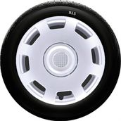 Volkswagen SKS-SJS 302 15 İnç 4 Adet Kırılmaz Jant Kapağı