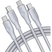 Voltme C2064 Beyaz Powerlink Rugg 100 watt Type-C Şarj Kablosu