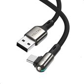 Voltme C2067 Stark 1.2 m 3A-Siyah 60W USB to Type-C Şarj Kablosu
