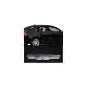 Volvo S40 Takımı 2005-2012 Paslanmaz Çelik 6 Parça Krom Cam Çıtası