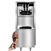 Vosco Pro Silver Soft Dondurma Makinesi (üç Kollu) Gri