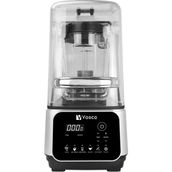 Vosco Soundproof Profesyonel Bar Blender 2 Lt - 1600W Dijital Endüstriyel Sessiz Smoothie & Buz Kırma Makinesi - Gri