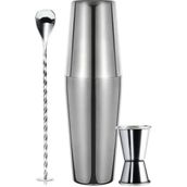 Vosco VB-KB3 750 ml 3 Parça Boston Shaker Kokteyl Seti