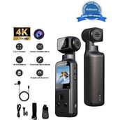 Vothoon 4K Ultra HD Döndürülebilir Wifi Aksiyon Kamerası 270° Su Geçirmez Özellikler ile - Siyah