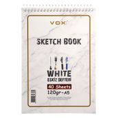 Vox Art A-5 40 Yaprak 120 gr Eskiz Çizim Defteri