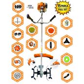 Wacker Pro German Kryvon-825 Yan Tip Tırpan+ Akrobat Çapalama + Toprak Eşeleme 15 Parça Arazi Seti