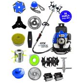 Wacker Pro German Vrx-714 Pro Sırt Tırpan+ Akrobat Çapalama + Toprak Eşeleme 14 Parça Full Setli