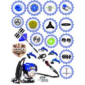 Wacker Pro German Vrx-750 Force Sırt Tırpan+ Akrobat Çapalama + Toprak Eşeleme 14 Parça Full Setli