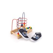 Walkenzo - Şrbb 4804 Erkek Bebek Ortopedik İlk Adım Ayakkabısı Laci-Beyaz
