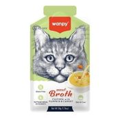 Wanpy Tavuk Etli Bal Kabaklı ve Havuçlu 50 GR Tahılsız Kedi Çorbası