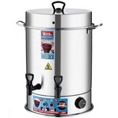 Warm Wasser Semaver 2000 W 14 lt Su Isıtma Kapasiteli 160 Bardak Çelik Çay Otomatı