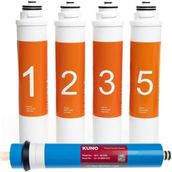 Waterlife Uyumlu Lg Membran 5li Seti Waterfill Tak Çevir Su Arıtma Filtre