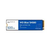 WD WDS500G3B0E Blue SN580 500 GB 4000/3600 MB/s M.2 NVMe GEN4 SSD Disk