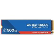 WD WDS500G5B0E Blue SN5100 PCI-4.0 5000MB/S 4000MB/S 500 GB M2 SSD