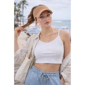 Wearflawless Kadın Vizör Şapka, Yazlık Spor Üstü Açık Esnek Şapka, Plaj Şapkası, Tenis Şapkası,trend Yazlık Şapka - Standart - Kahverengi