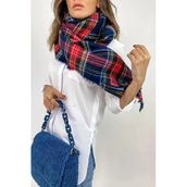 Wearflawless Yumuşak Dokulu Çizgili Atkı Unisex