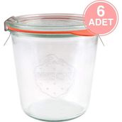 Weck 742 6x580 ml Mold Uzun Kavanoz Set