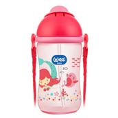 Wee Baby 171 380 ml Pembe Pipetli Bardak