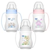 Wee Baby 250 ml Antikolik Akıtmaz Kulplu Pp Bardak Biberon