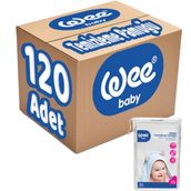 Wee Baby 2x60 Adet Bebek Temizleme Pamuğu