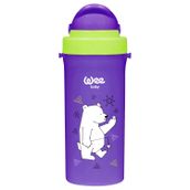 Wee Baby 300 ml Mor Askılı Pipetli Bardak