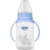 Wee Baby 744 150 ml Mavi Klasik Kulplu PP Biberon
