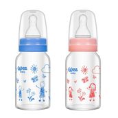 Wee Baby 770 120 ml Seçenekli Isıya Dayanıklı Cam Biberon