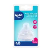 Wee Baby 853 No2 6-18 Ay Silikon Geniş Ağızlı Biberon Emziği
