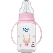 Wee Baby Klasik Kulplu PP 150 ml 744 Pembe Biberon