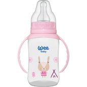 Wee Pembe Renk Baby Klasik Kulplu Pp 150 ml Biberon