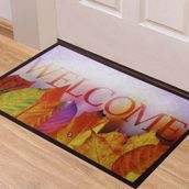 Welcome Yazılı Kauçuk Kapı Önü Paspası