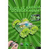 welcomein Suda ve Karada Giden Şarjlı Işıklı Uzaktan Kumandalı Amfibi RC Araba 4x4 Işıklı OfRoad Oyuncak Araba