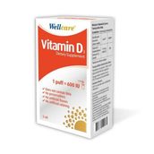 Wellcare Vitamin D3 600 IU 2x5 ml Sprey
