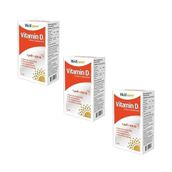Wellcare Vitamin D3 600 IU 3x5 ml Sprey