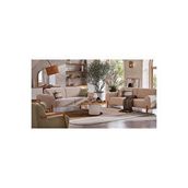 Weltew Home Bodrum Koltuk Takımı 3+3+1 Krem