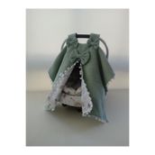 Wenaris % 100 pamuk muslin Puset örtüsü 1 parça (puset minderi dahil değildir)