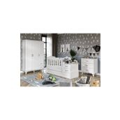 WENCE Kartopu Country Tarzı Bebek Odası Takımı Beyaz - 3 Parçalı Tamamı 1. Kalite Mdf