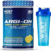 West Nutrition ARGION L-Arjinin L-Ornitin 510 Gr 30 Servis Limon Aromalı Amino Asit