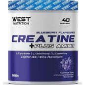 West Nutrition Kreatin Plus L-Tirozin L-Ornitin 320 gr Yabanmersini Aromalı