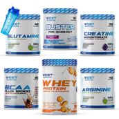 West Nutrition Whey Protein Tozu Bcaa Preworkout Kreatin L-Glutamin L-Arjinin Paketi