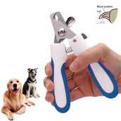 WF CIN314MV Çelik Uçlu Mavi Kedi Köpek Büyük Tırnak Makası